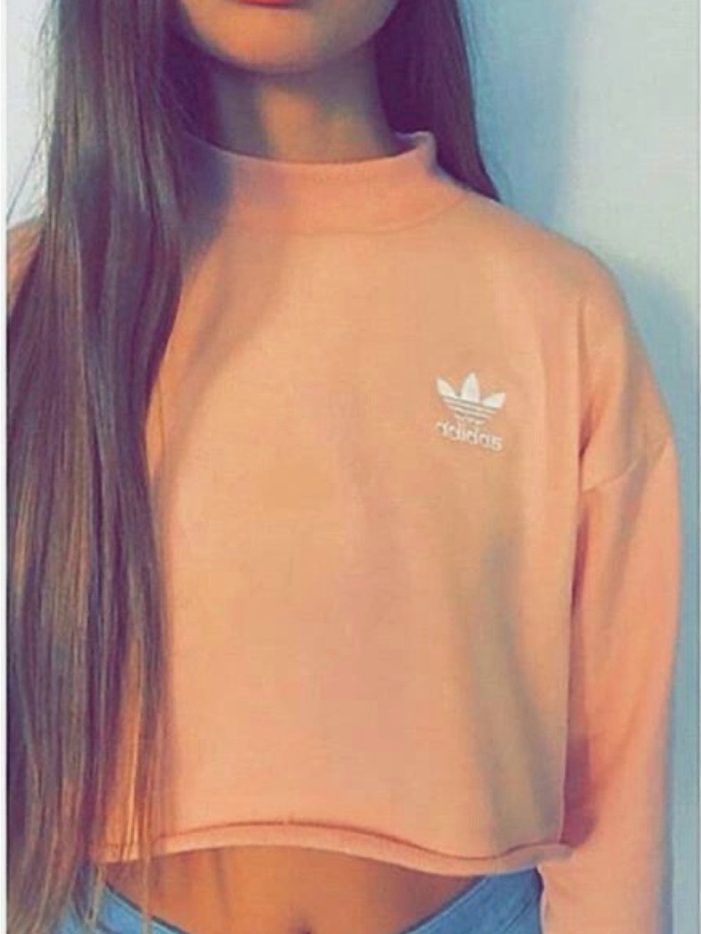 Adidas x Pharrell Williams cropped sweatshirt in size m - Picture 5 of 5